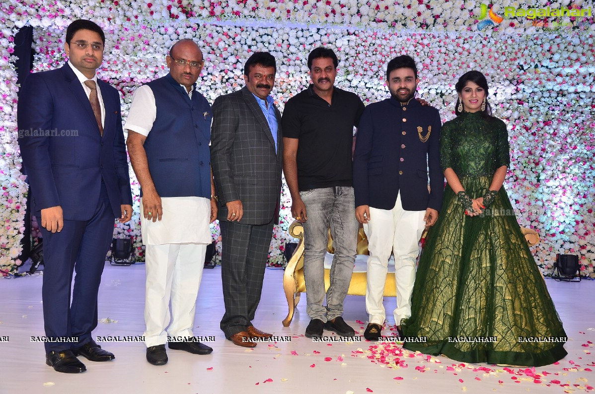 Grand Wedding Reception of Swathi (Daughter of Talasani Srinivas Yadav)-Ravi Kumar, Novotel, Hitech City