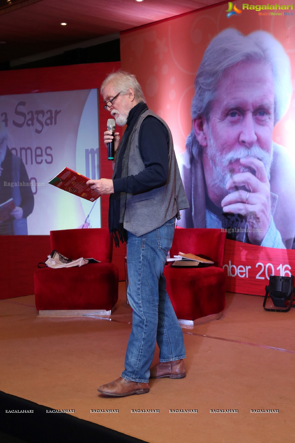 Memorable Moments with Tom Alter Book Launch at Taj Vivanta, Hyderabad