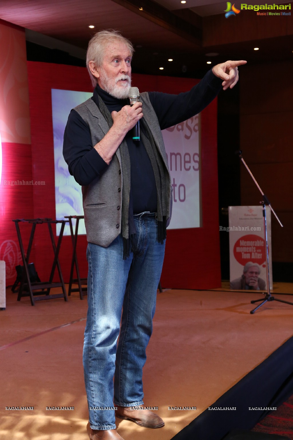 Memorable Moments with Tom Alter Book Launch at Taj Vivanta, Hyderabad