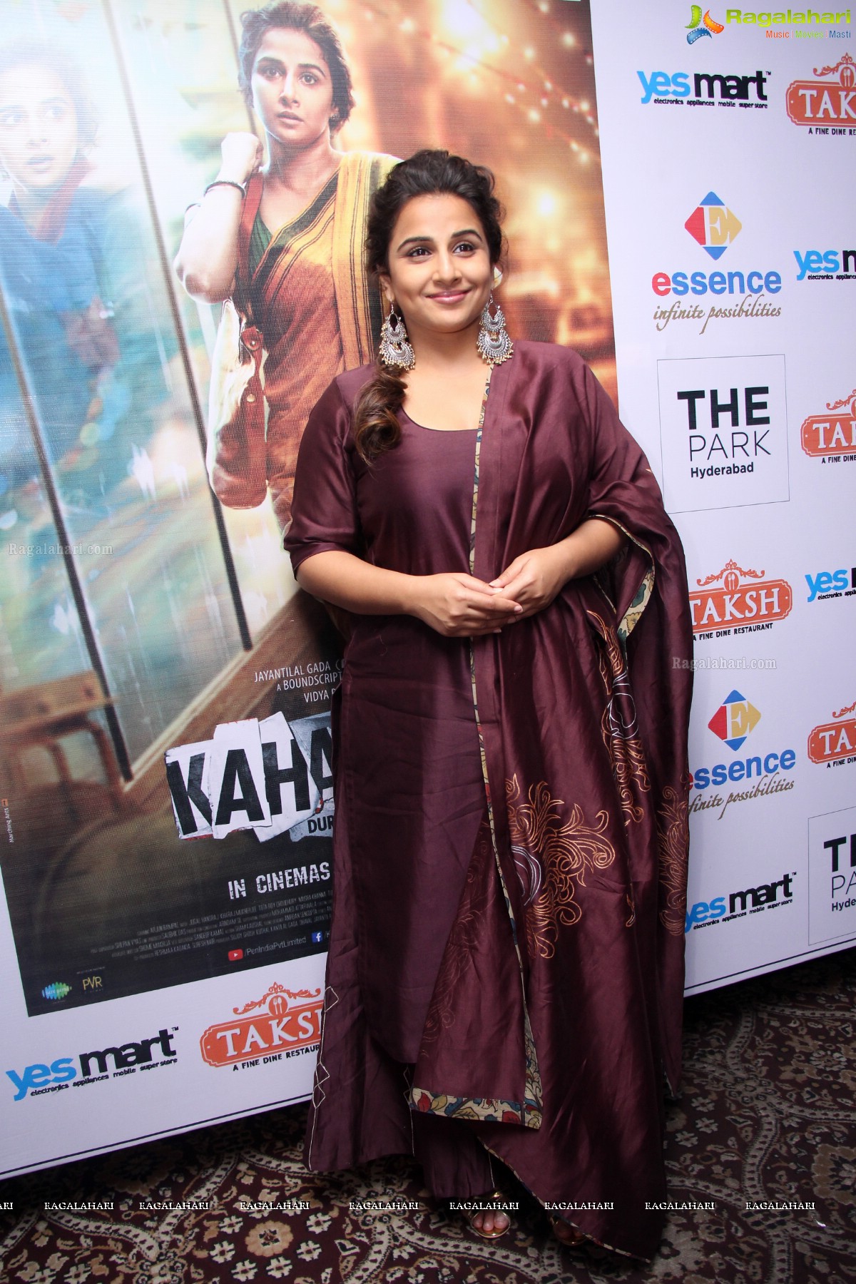 Tete-a-Tete with Vidya Balan at Taksh Restaurant, Hyderabad