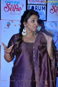 Vidya Balan Hyderabad Selfie Festival