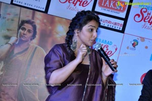 Vidya Balan Hyderabad Selfie Festival