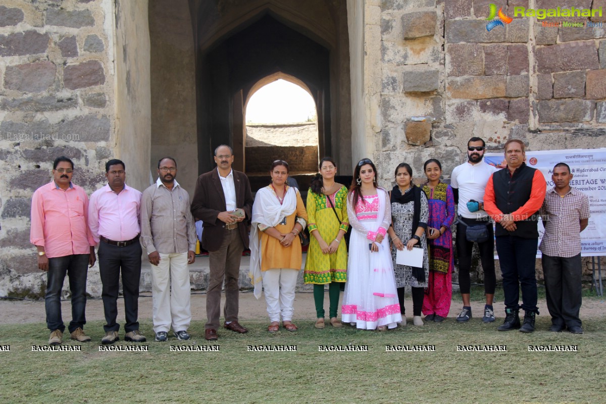 World Heritage Week Celebrations by Manasvani Foundation at Golconda Fort