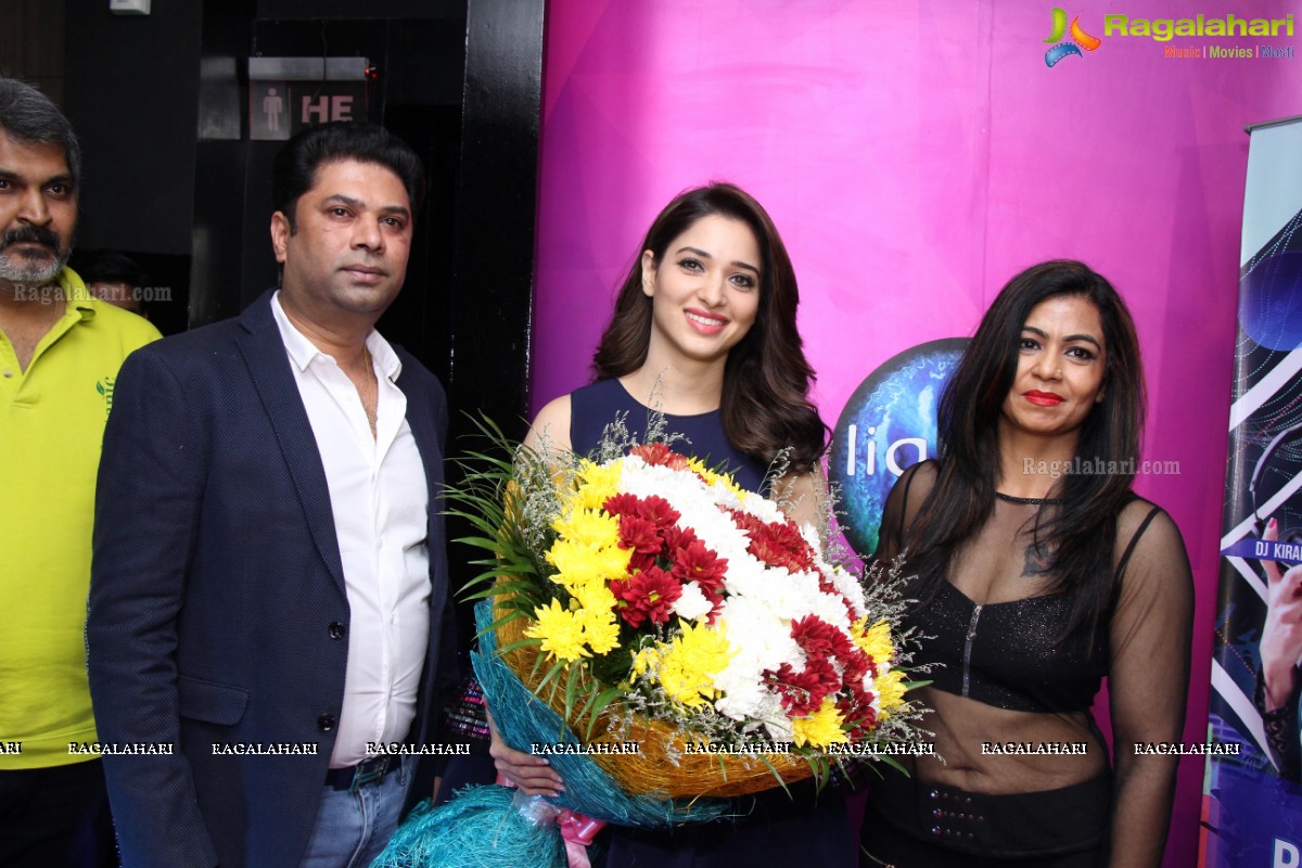 Tamannaah launches DJ KD Belle Debut Party at Liquids, Hyderabad