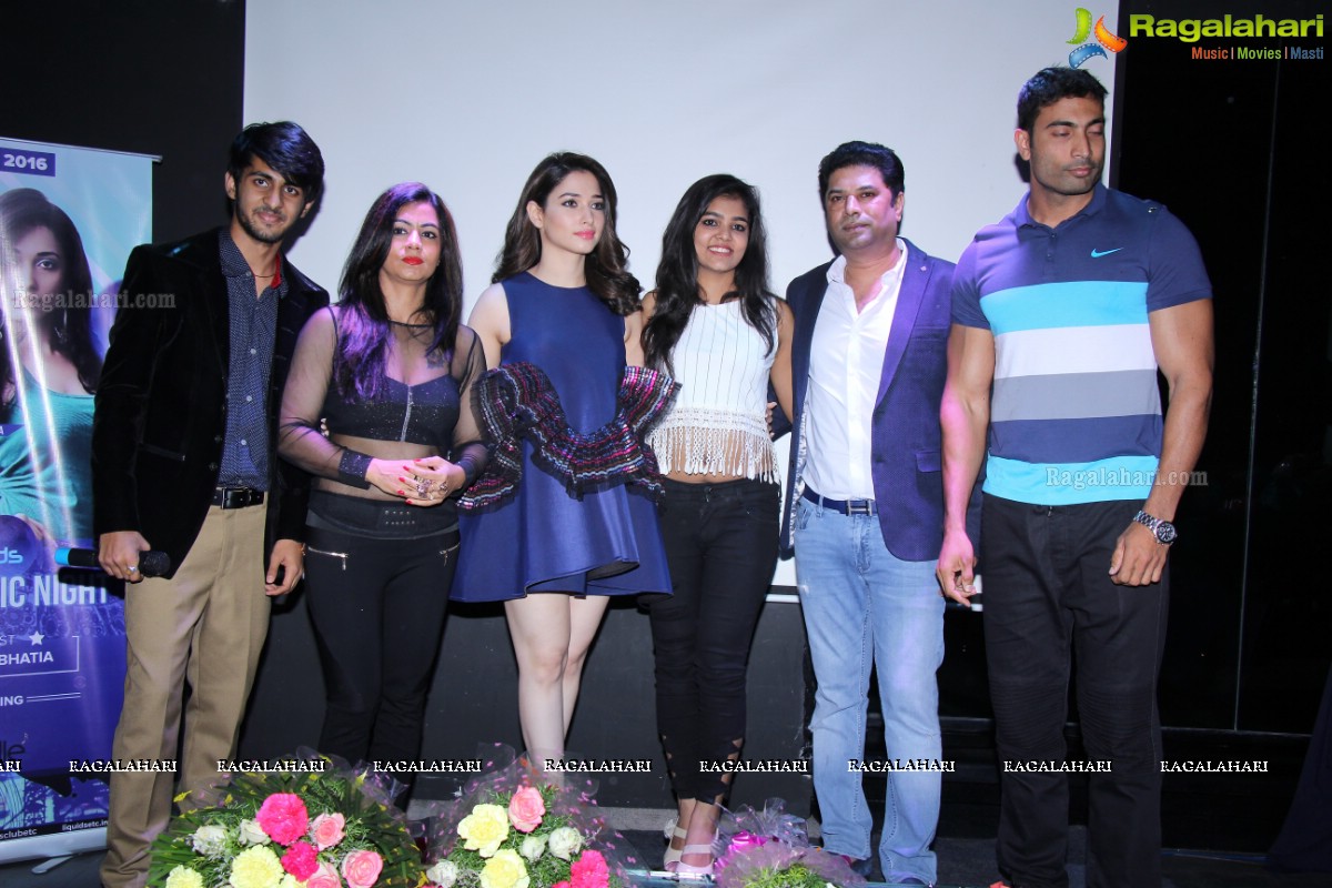 Tamannaah launches DJ KD Belle Debut Party at Liquids, Hyderabad