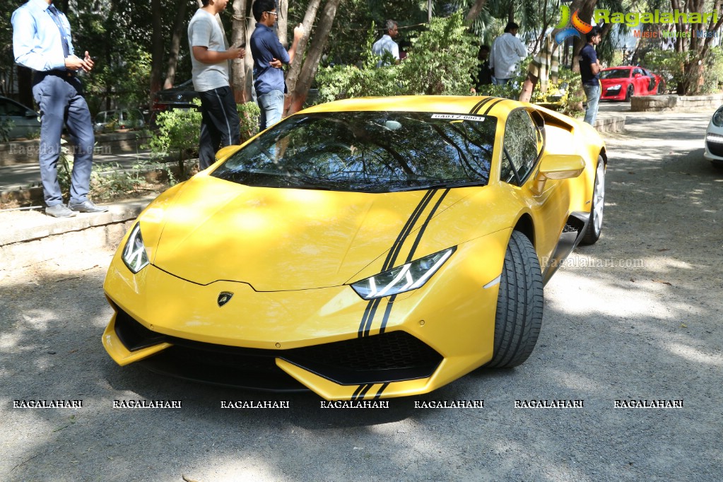 Hyderabad Supercar Show 2017 at Olive Bistro