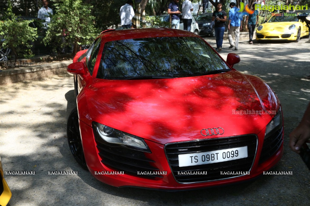 Hyderabad Supercar Show 2017 at Olive Bistro