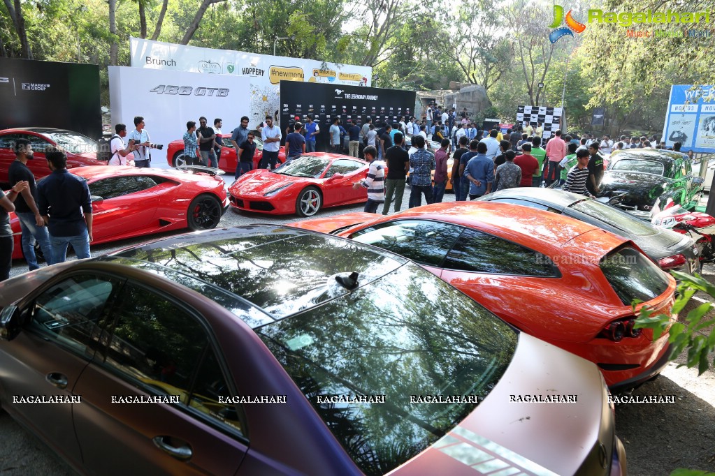 Hyderabad Supercar Show 2017 at Olive Bistro