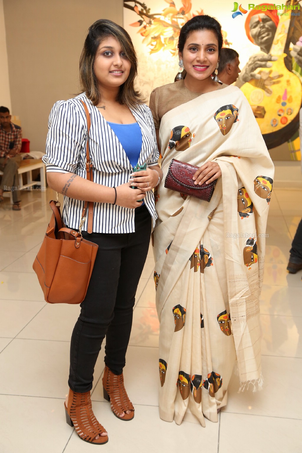 Nouveau 8X12 Art Exhibition Launch by KTR at Chitramayee State Gallery of Art