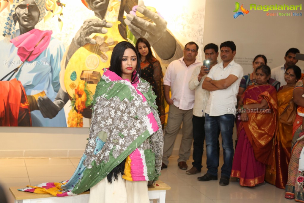 Nouveau 8X12 Art Exhibition Launch by KTR at Chitramayee State Gallery of Art