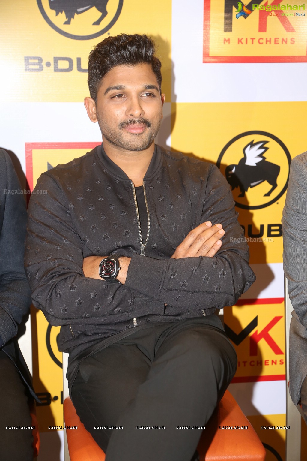 Allu Arjun launches B-Dubs in Hyderabad