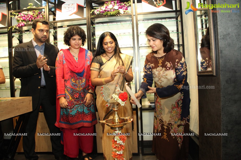 Amala Akkineni launches Lawrence And Mayo Opticals, Hyderabad