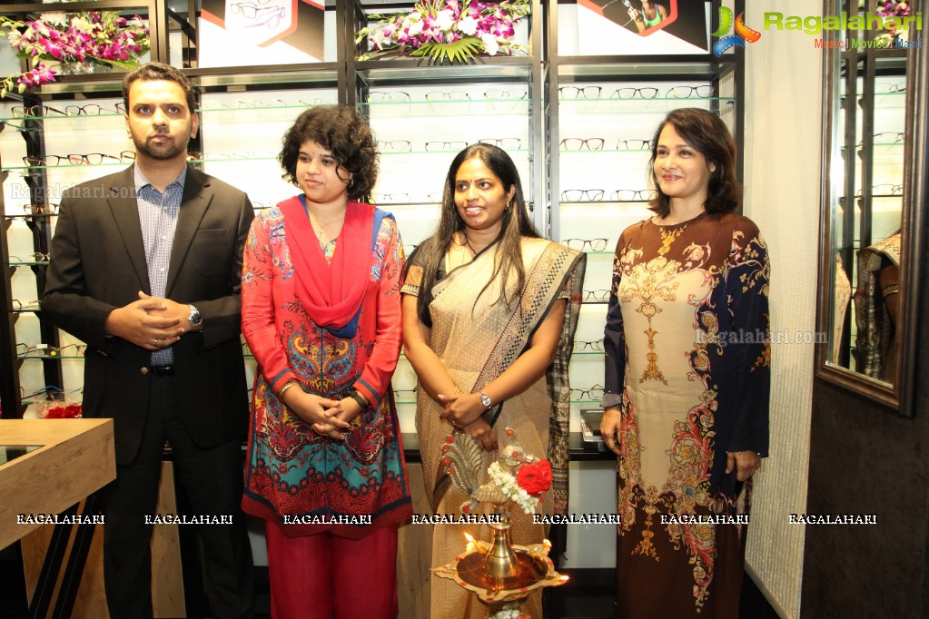 Amala Akkineni launches Lawrence And Mayo Opticals, Hyderabad