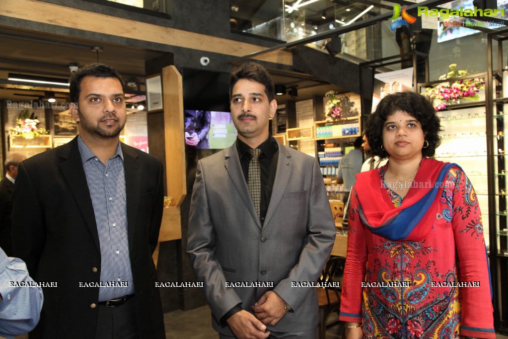 Amala Akkineni launches Lawrence And Mayo Opticals, Hyderabad