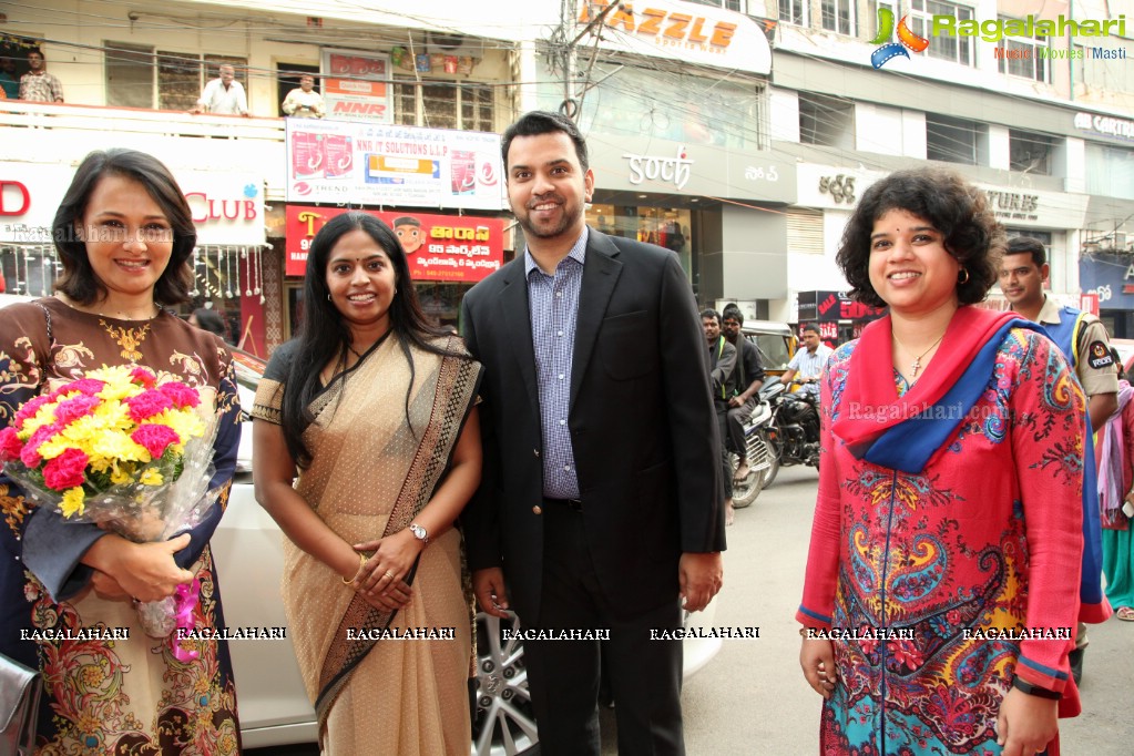 Amala Akkineni launches Lawrence And Mayo Opticals, Hyderabad