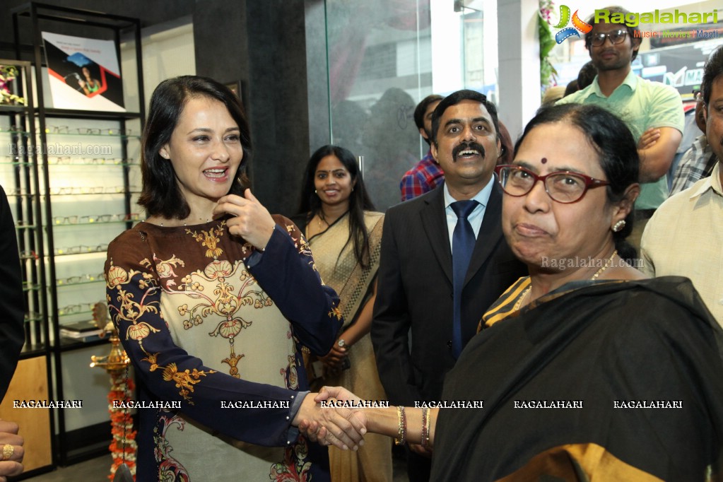 Amala Akkineni launches Lawrence And Mayo Opticals, Hyderabad