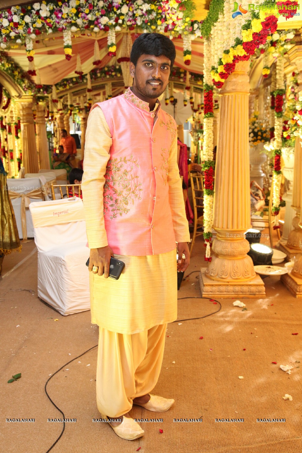 Grand Wedding of Anitha with Ravishwar Goud at Jewel Garden, Sikh Village, Secunderabad