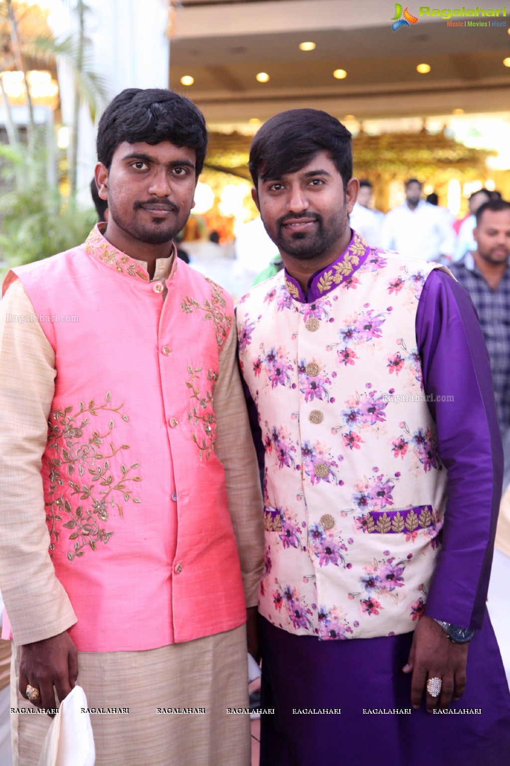 Grand Wedding of Anitha with Ravishwar Goud at Jewel Garden, Sikh Village, Secunderabad