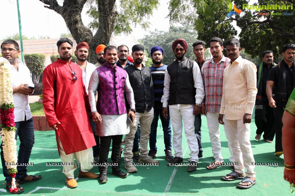 Grand Wedding of Anitha with Ravishwar Goud at Jewel Garden, Sikh Village, Secunderabad