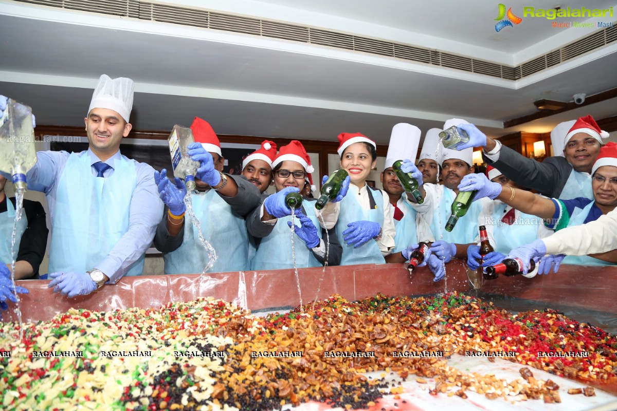 Cake Mixing Ceremony 2017 at Aditya Park