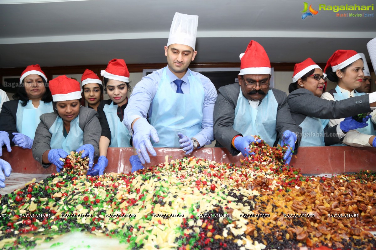 Cake Mixing Ceremony 2017 at Aditya Park