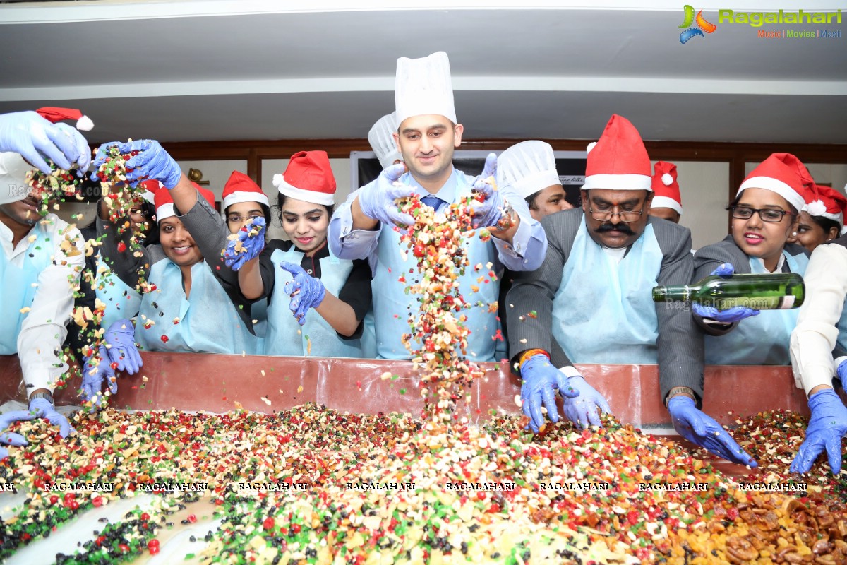 Cake Mixing Ceremony 2017 at Aditya Park