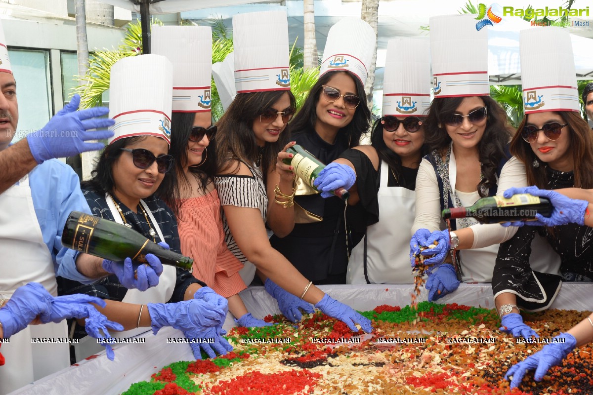 Cake Mixing Ceremony 2017 at ITC Kakatiya