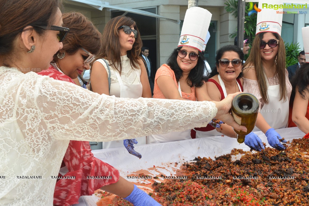 Cake Mixing Ceremony 2017 at ITC Kakatiya