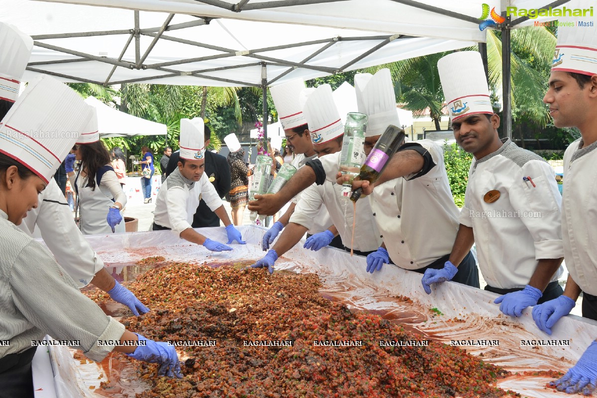 Cake Mixing Ceremony 2017 at ITC Kakatiya