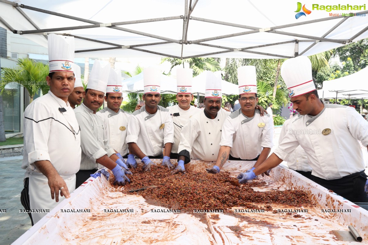 Cake Mixing Ceremony 2017 at ITC Kakatiya