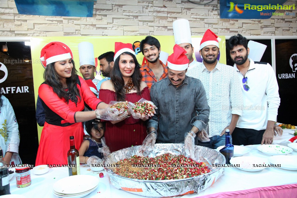 Cake Mixing Ceremony 2017 at Urban Affair, Hyderabad