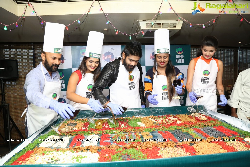 Grand Cake Mixing Ceremony at Barbeque Nation, Jubilee Hills, Hyderabad