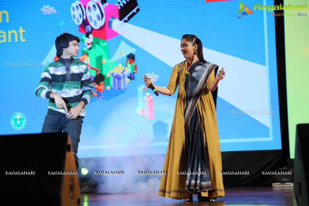 The 20th International Children's Film Festival Closing Ceremony at Shilpa Kala Vedika, Hyderabad