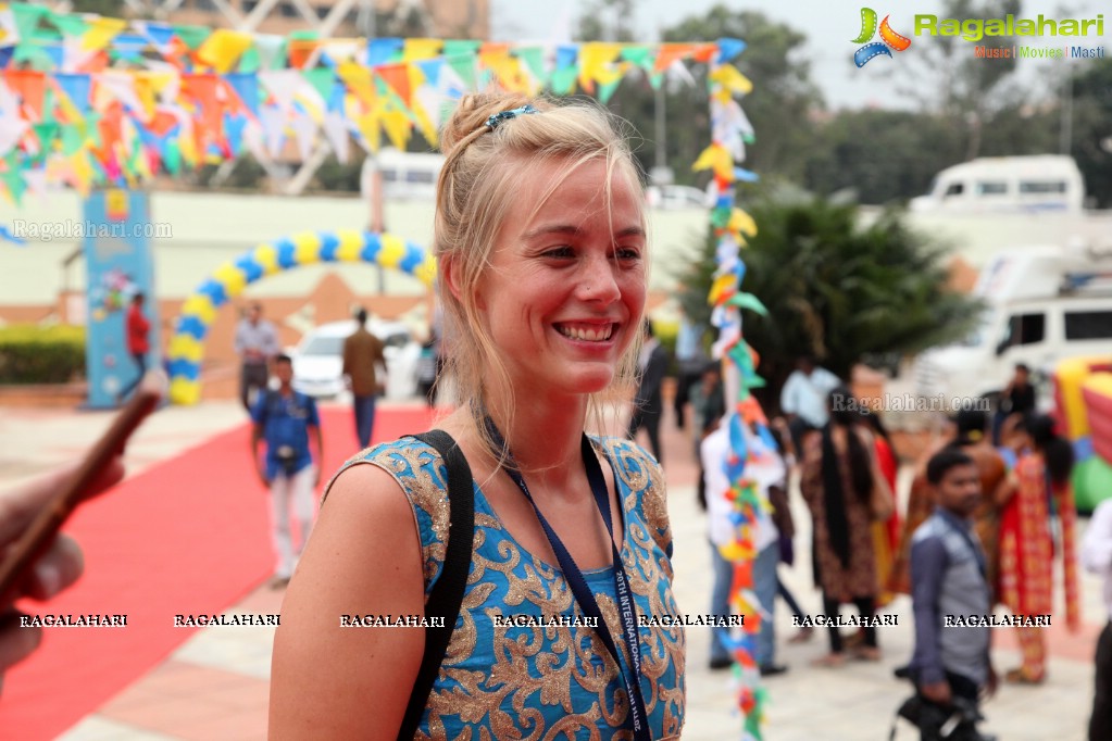 The 20th International Children's Film Festival Closing Ceremony at Shilpa Kala Vedika, Hyderabad