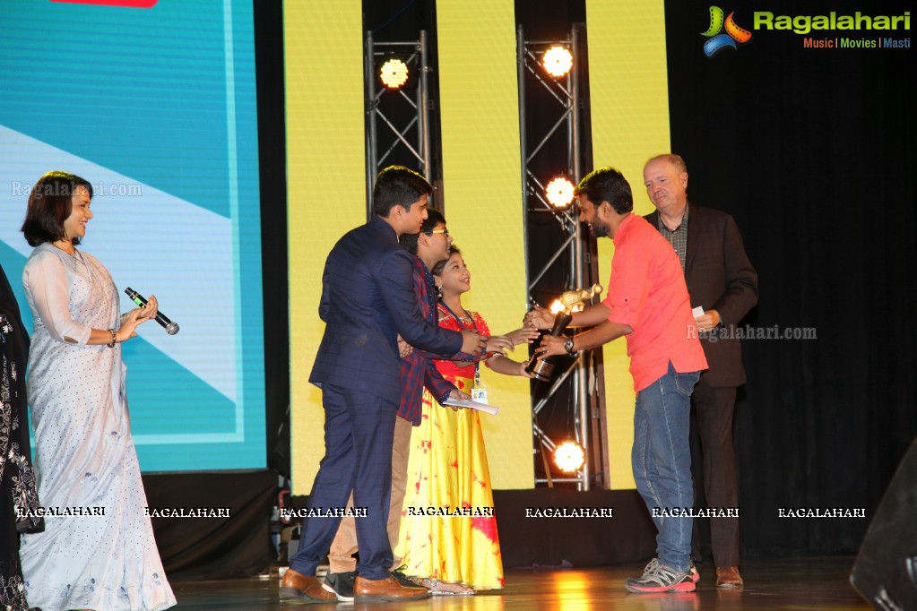 The 20th International Children's Film Festival Closing Ceremony at Shilpa Kala Vedika, Hyderabad