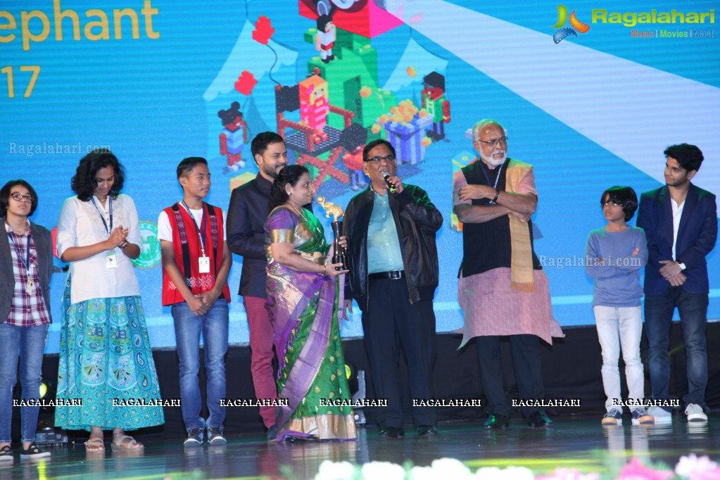 The 20th International Children's Film Festival Closing Ceremony at Shilpa Kala Vedika, Hyderabad