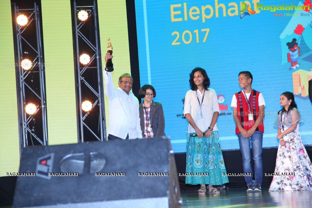 The 20th International Children's Film Festival Closing Ceremony at Shilpa Kala Vedika, Hyderabad