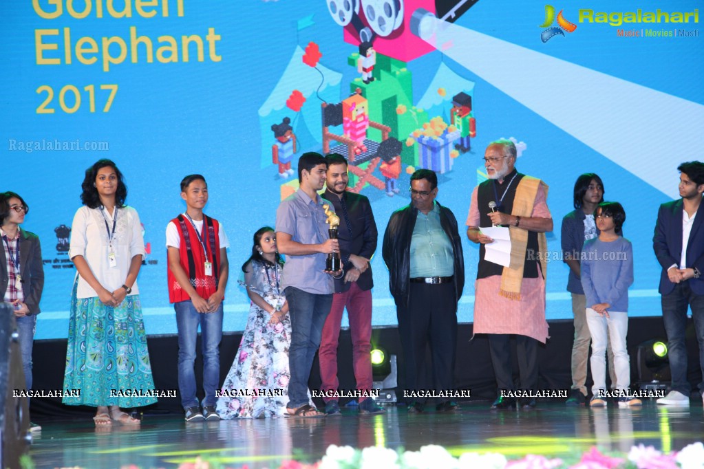 The 20th International Children's Film Festival Closing Ceremony at Shilpa Kala Vedika, Hyderabad