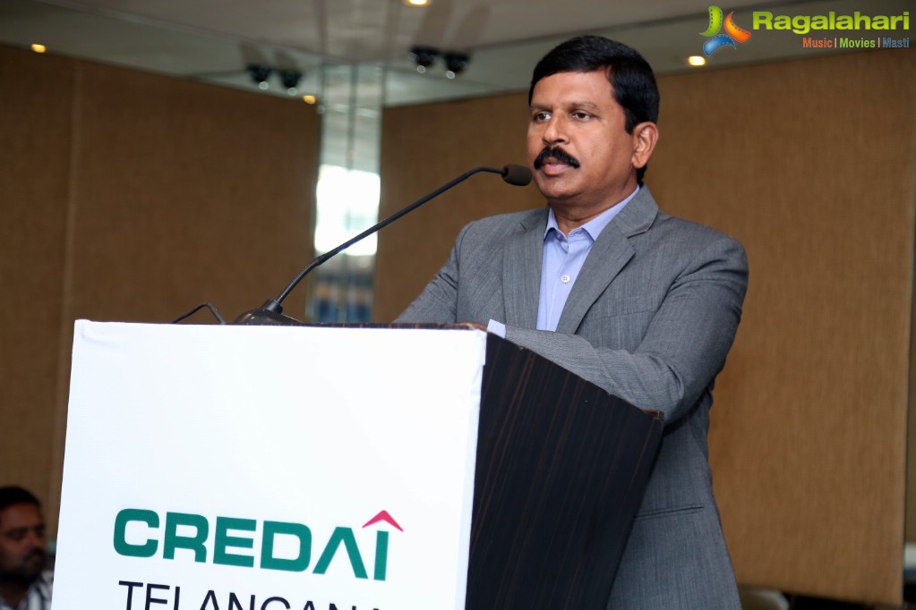 Announcement of CREDAI Telangana Reality Awards CREATE-2017 at Taj Deccan