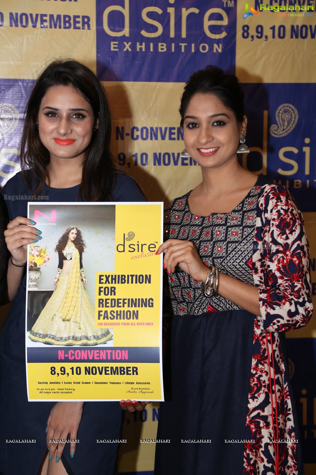 Desire Designer Exhibition November 2017 Curtain Raiser at N Convention