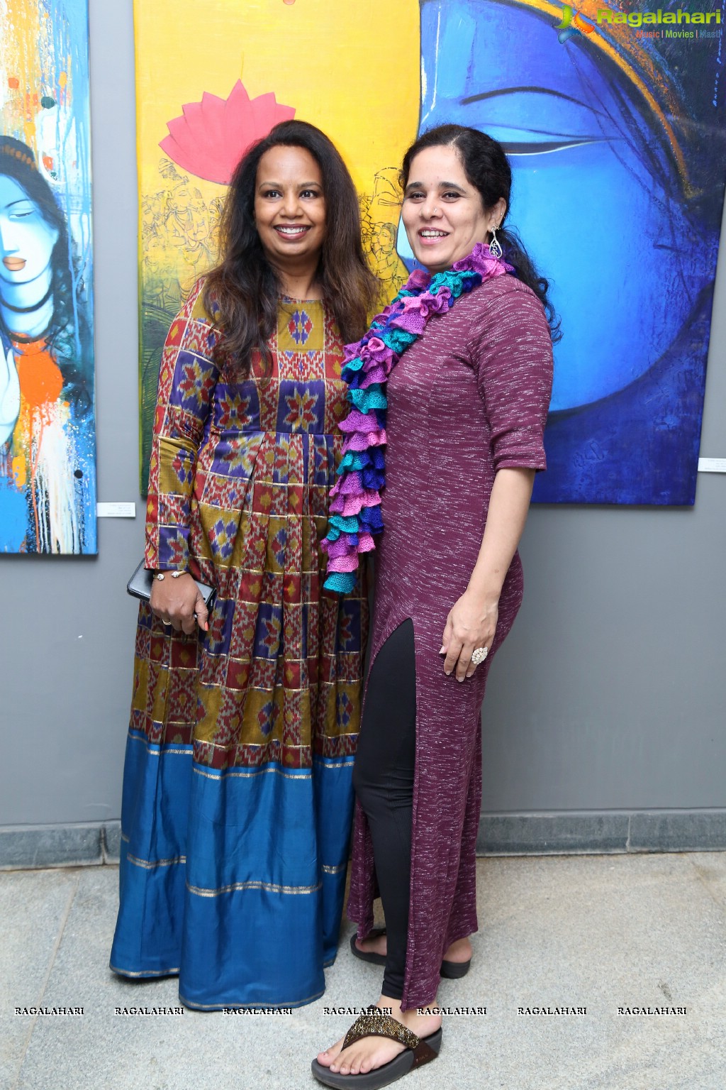 Ajita Reddy inaugurates Epic-fied Art Exhibition at Aalankritha Art Gallery, Hyderabad