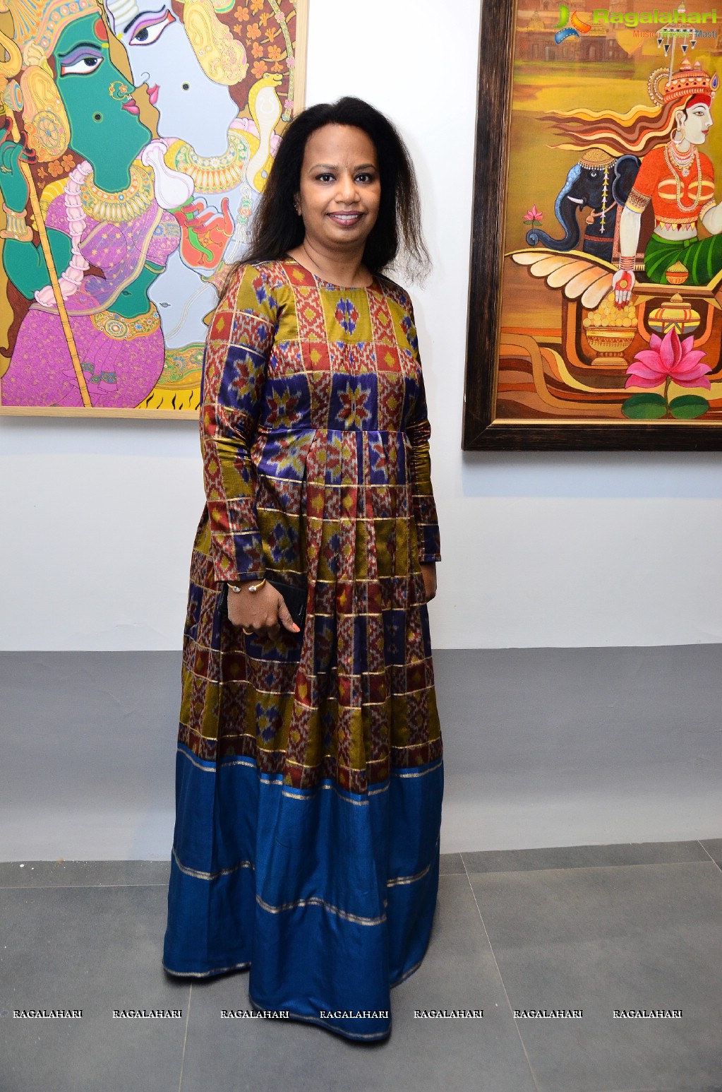 Ajita Reddy inaugurates Epic-fied Art Exhibition at Aalankritha Art Gallery, Hyderabad