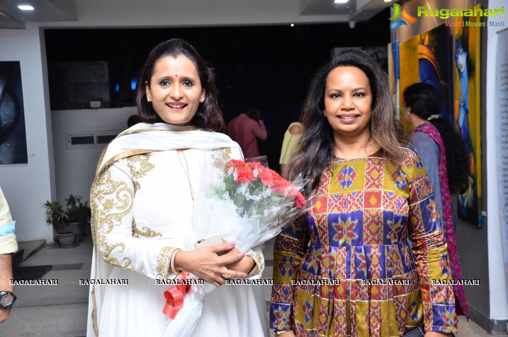 Ajita Reddy inaugurates Epic-fied Art Exhibition at Aalankritha Art Gallery, Hyderabad