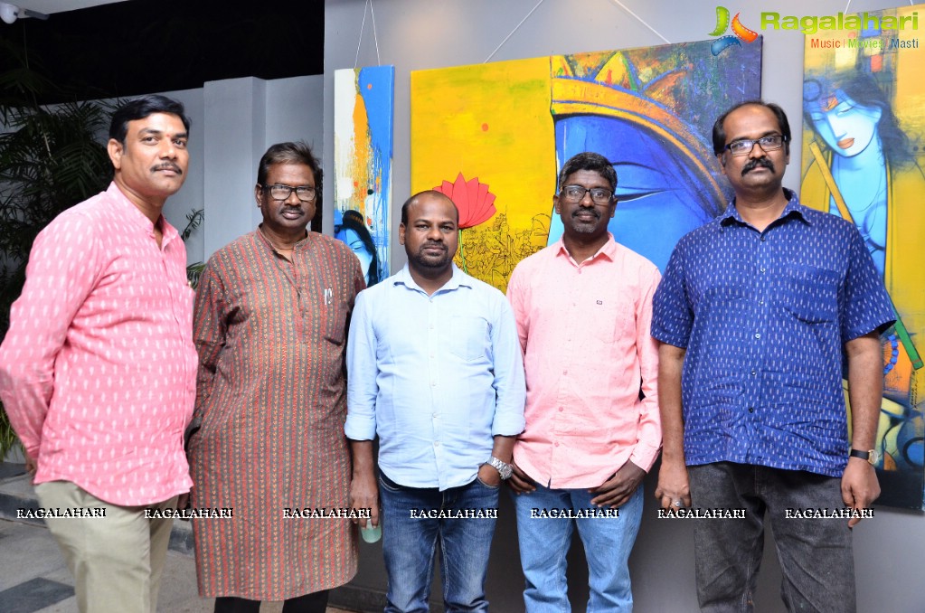 Ajita Reddy inaugurates Epic-fied Art Exhibition at Aalankritha Art Gallery, Hyderabad