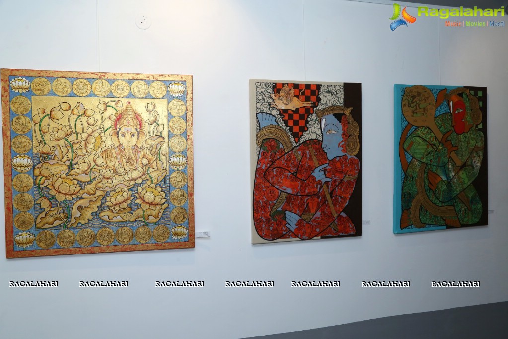 Ajita Reddy inaugurates Epic-fied Art Exhibition at Aalankritha Art Gallery, Hyderabad