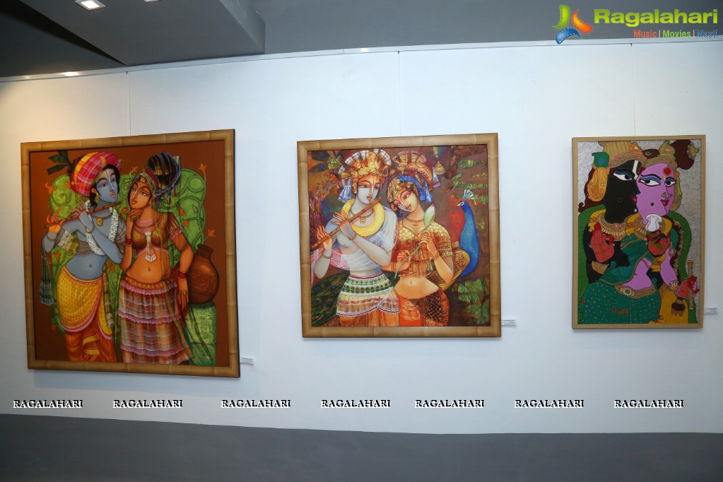 Ajita Reddy inaugurates Epic-fied Art Exhibition at Aalankritha Art Gallery, Hyderabad