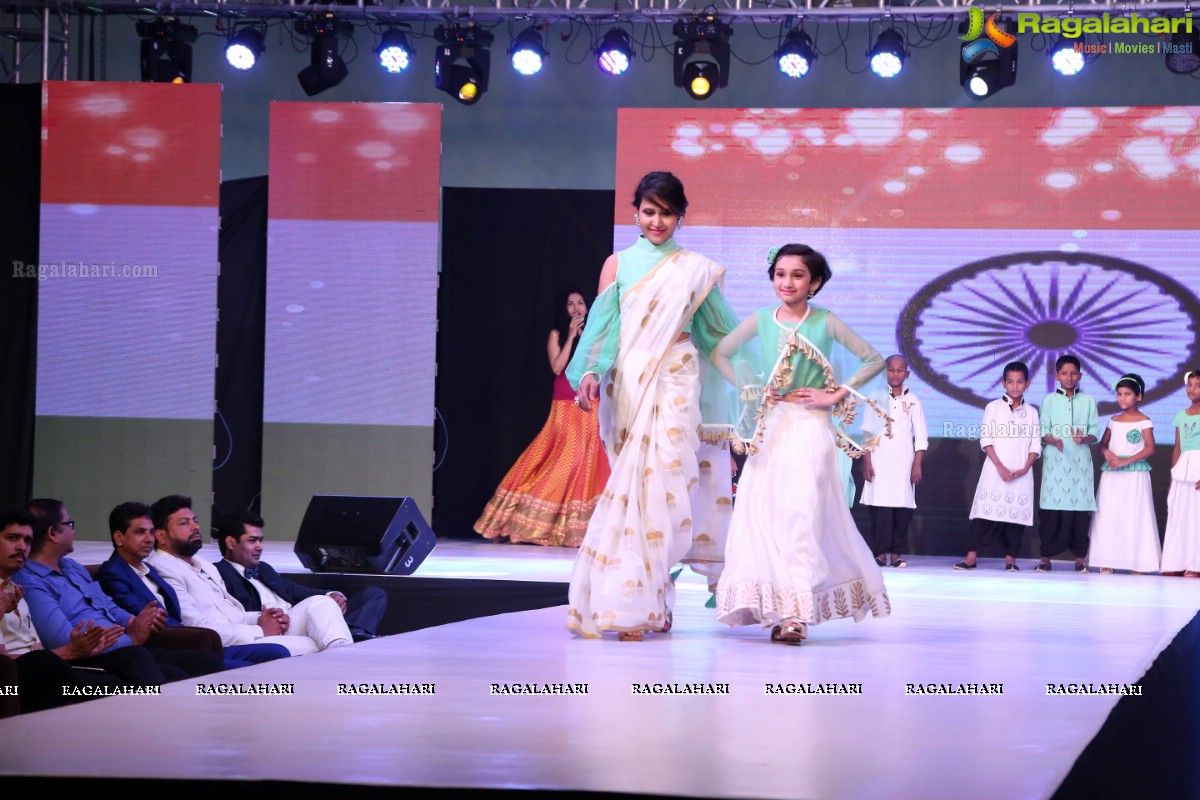 Fashion Walk by 51 Smile Foundation at Sandhya Convention, Gachibowli