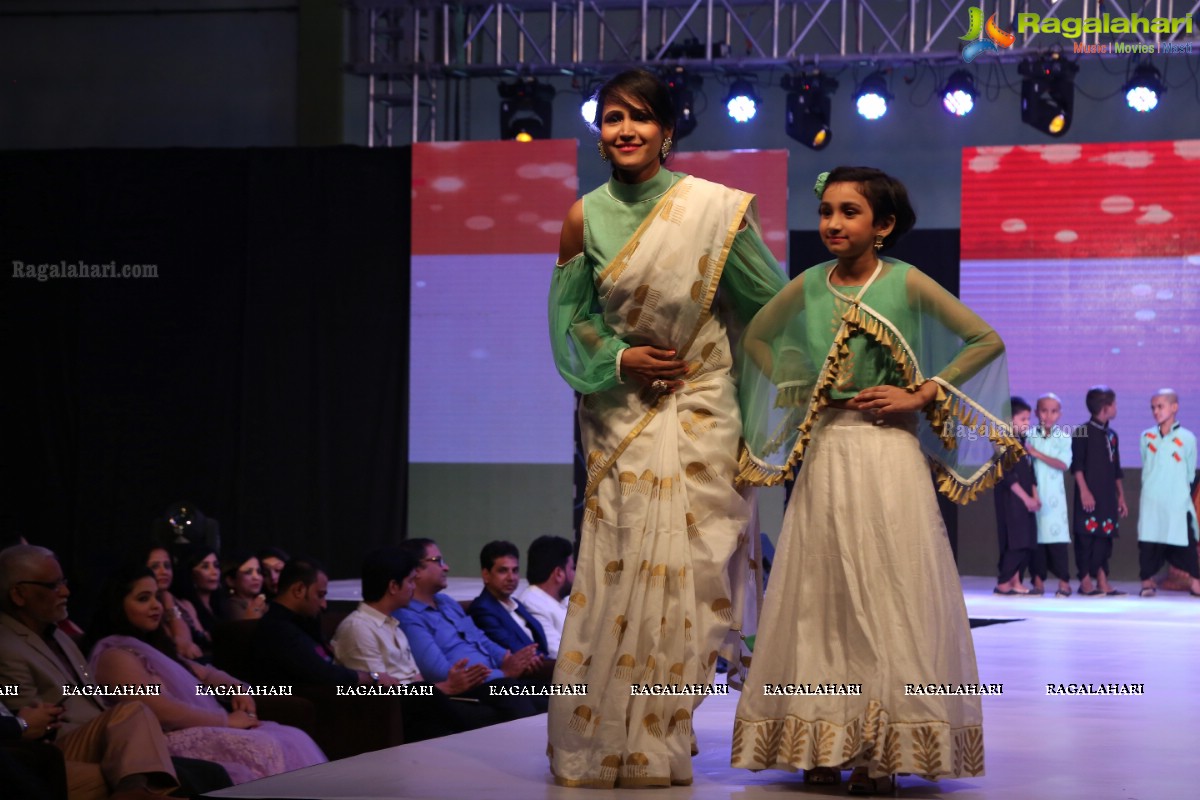 Fashion Walk by 51 Smile Foundation at Sandhya Convention, Gachibowli