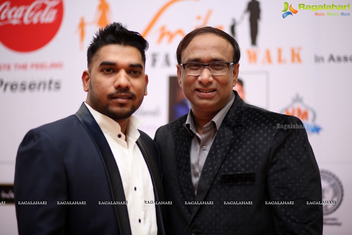 Fashion Walk by 51 Smile Foundation at Sandhya Convention, Gachibowli