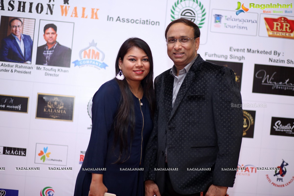 Fashion Walk by 51 Smile Foundation at Sandhya Convention, Gachibowli